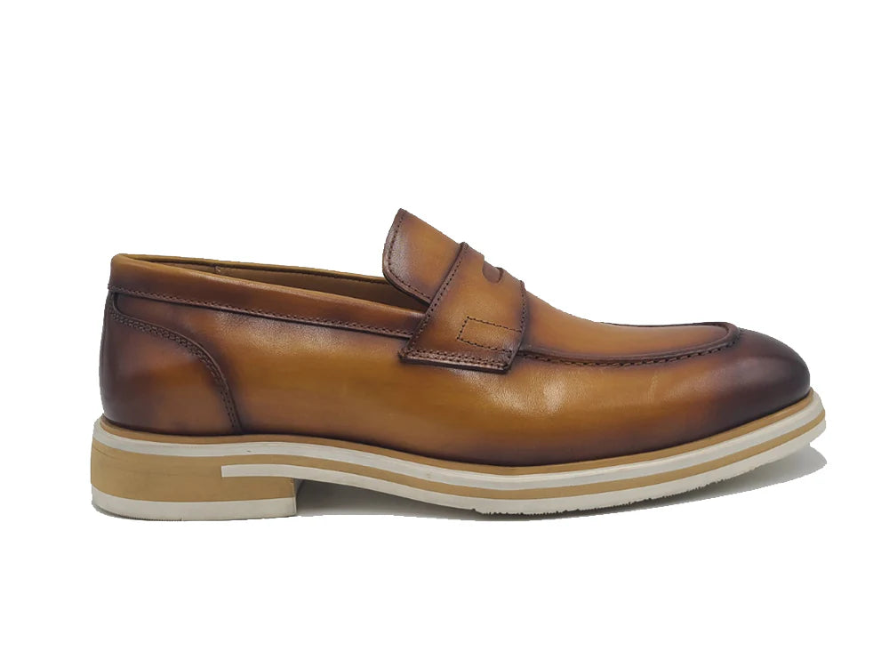 Duluth Premium Calfskin Penny Loafer (Cognac)