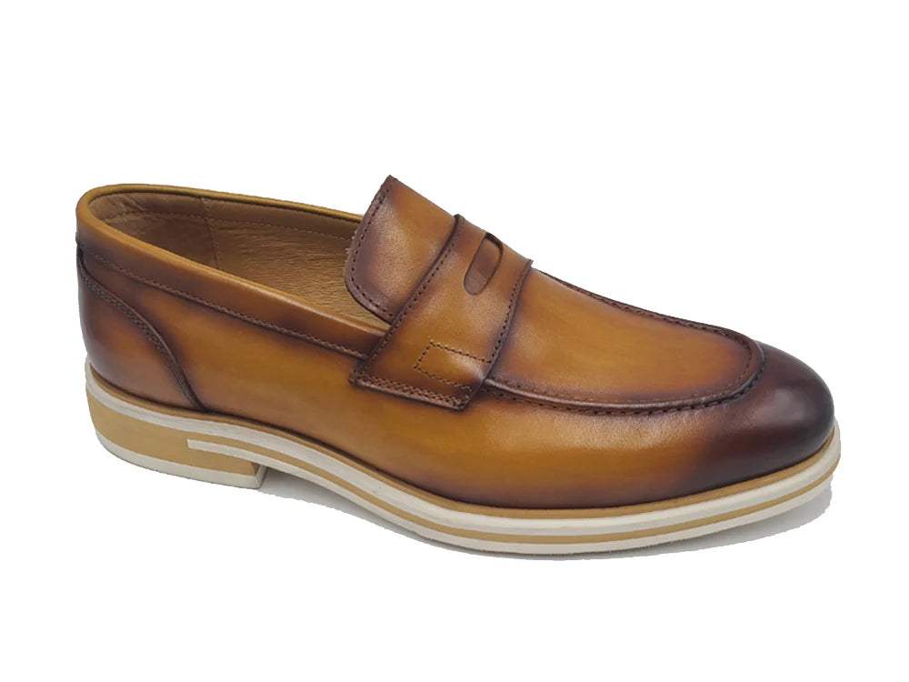 Duluth Premium Calfskin Penny Loafer (Cognac)